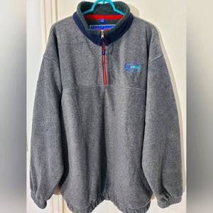 Vintage Dunbrooke Fleece Men's XL Gray Embroidered